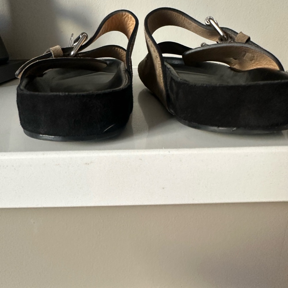 Isabel Marant Suede Studed Sandals. Neutral Color - Picture 6 of 6